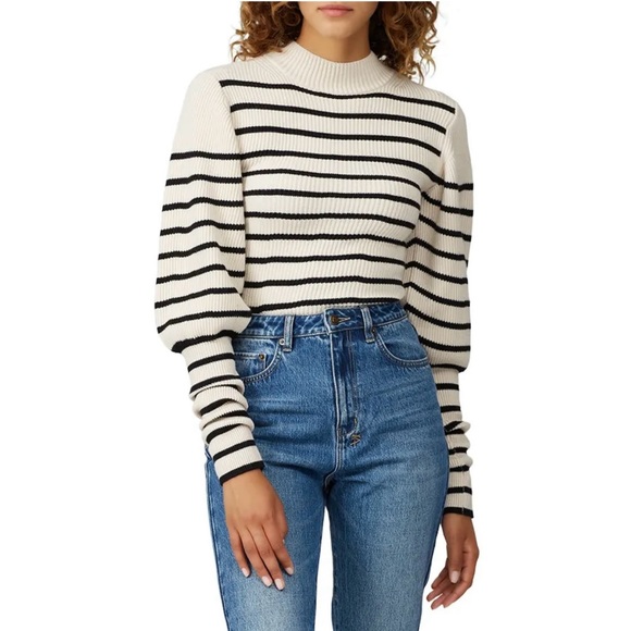 KHAITE Sweaters - Khaite Joanne Puff Sleeve Sweater in Size Small